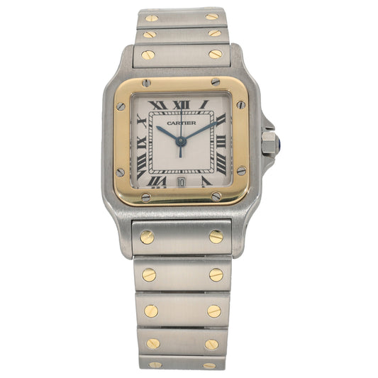 Cartier Santos Galbee W20011C4 30mm Bi-Colour Watch