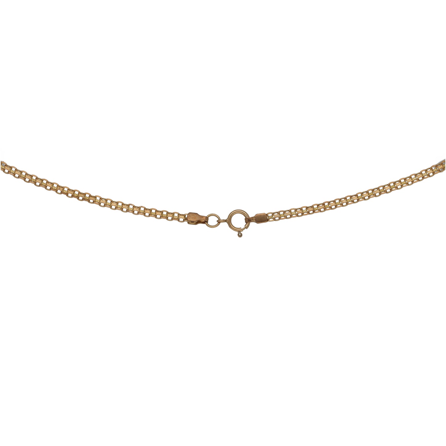 9ct Gold Key Pendant With Chain