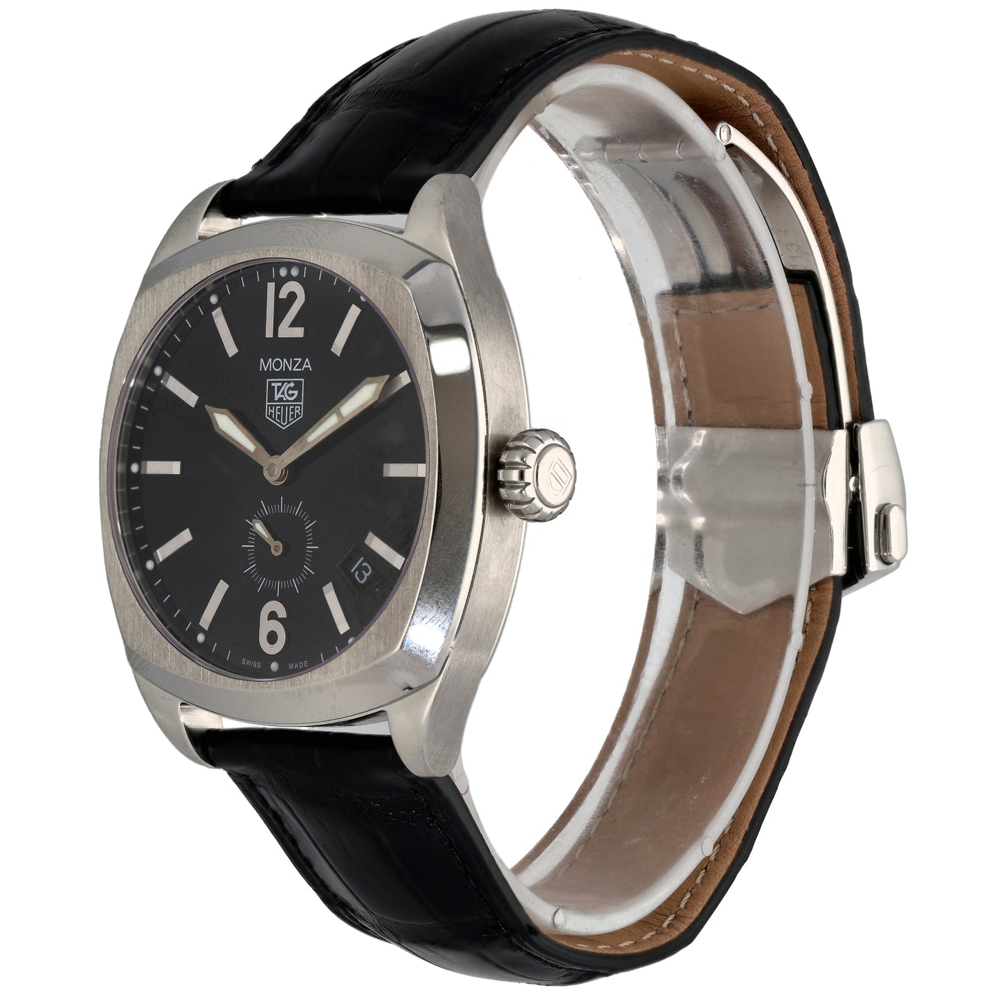 Tag Heuer Classic Monza WR2110 39mm Stainless Steel Watch