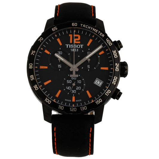 Tissot Quickster T095417 A 42mm PVD Stainless Steel Watch