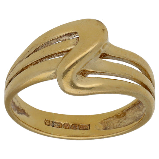 9ct Gold Alternative Ring Size K