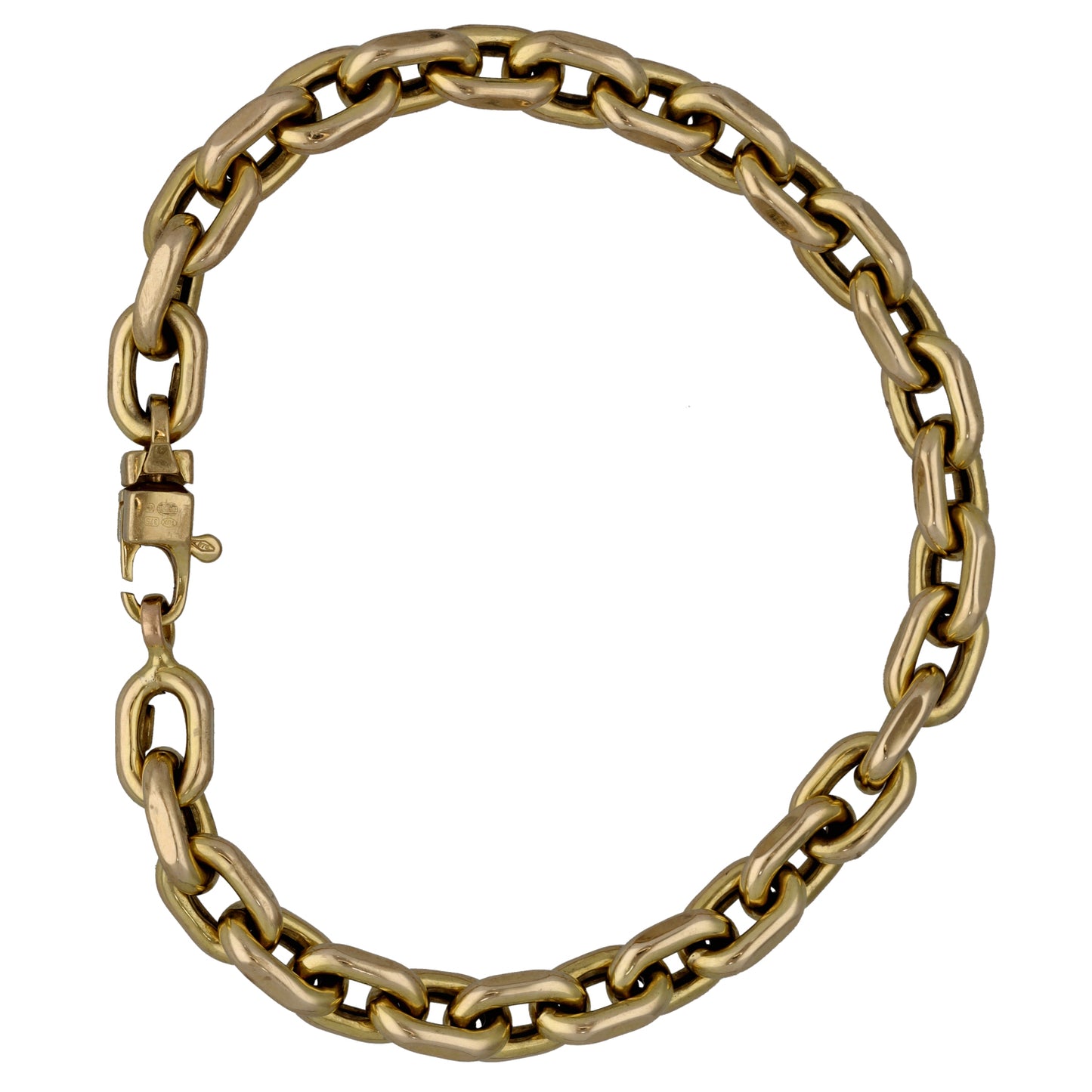 9ct Gold Belcher Bracelet