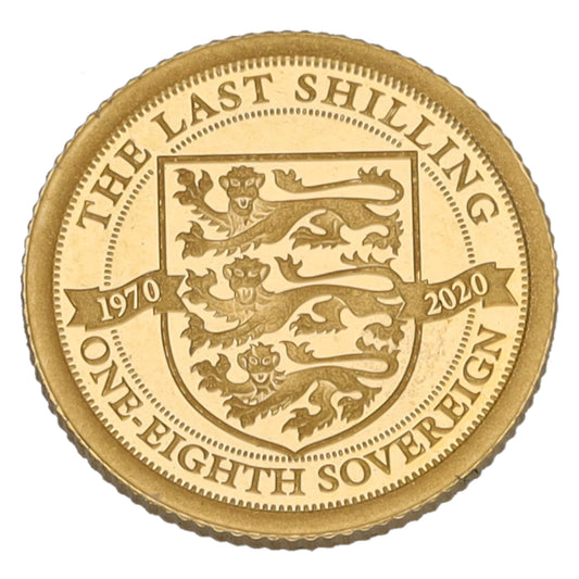 22ct Gold The Last Shilling Eighth Sovereign Coin 2020