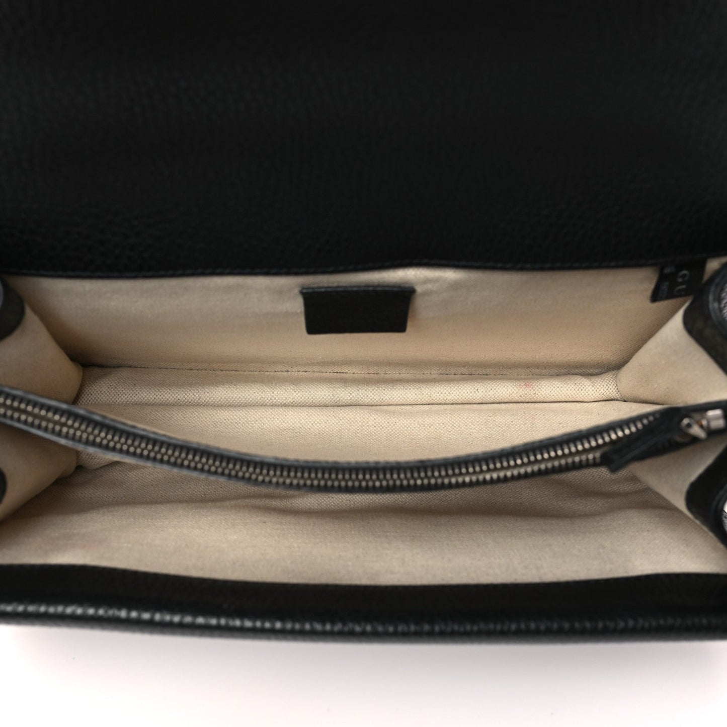 Gucci Dionysus Pebbled Calfskin Leather Bag - Black