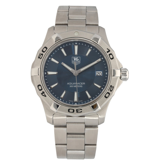 Tag Heuer Aquaracer WAP1112 39mm Stainless Steel Watch