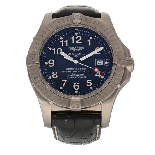 Breitling Avenger Seawolf E17370 44mm Titanium Watch