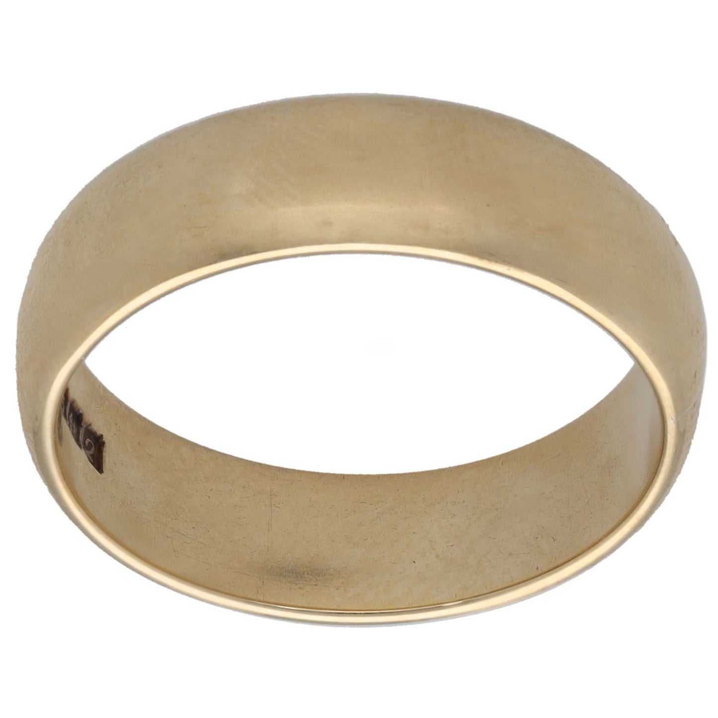 9ct Gold Plain Wedding Ring Size Q