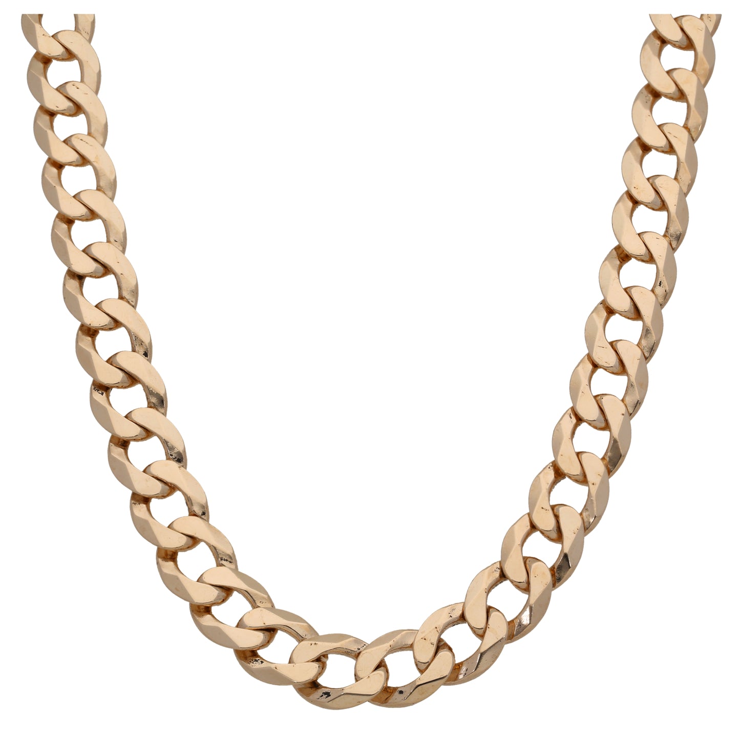 9ct Gold Curb Chain 20"