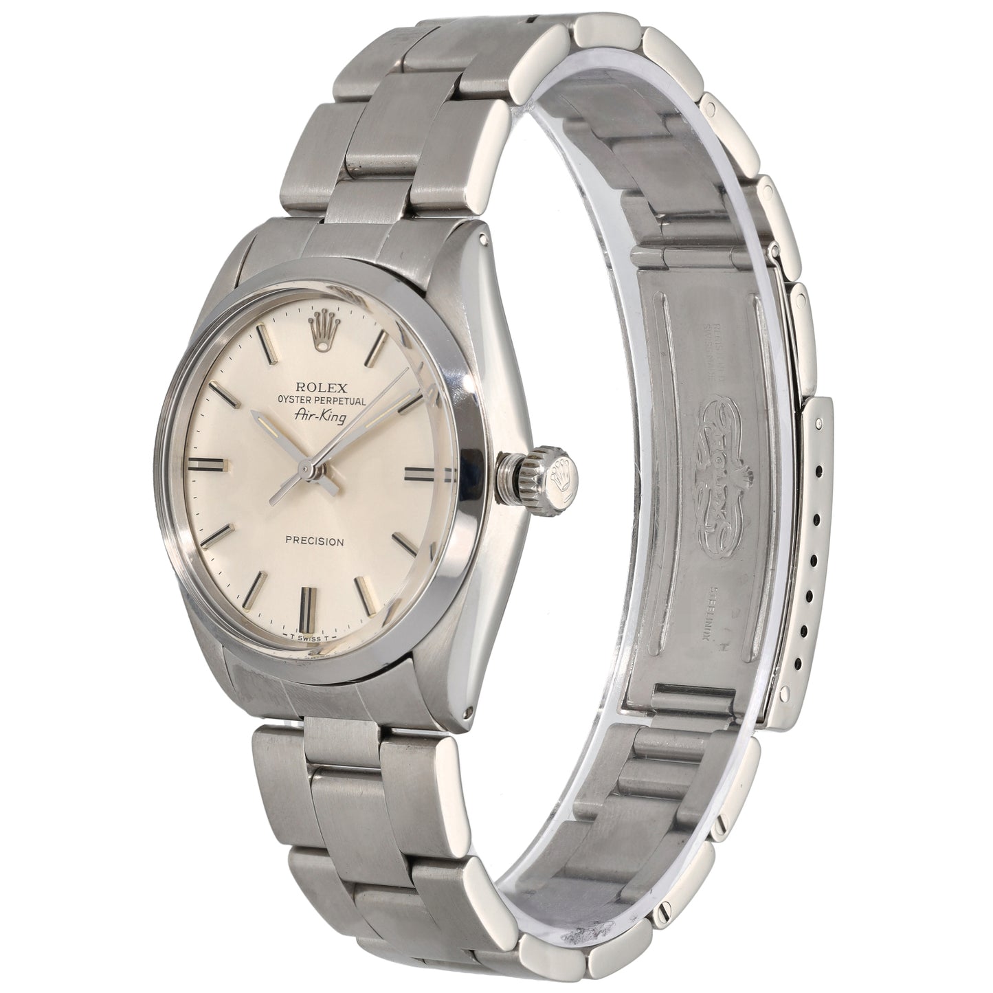 Rolex Air King 5500 34mm Stainless Steel Watch