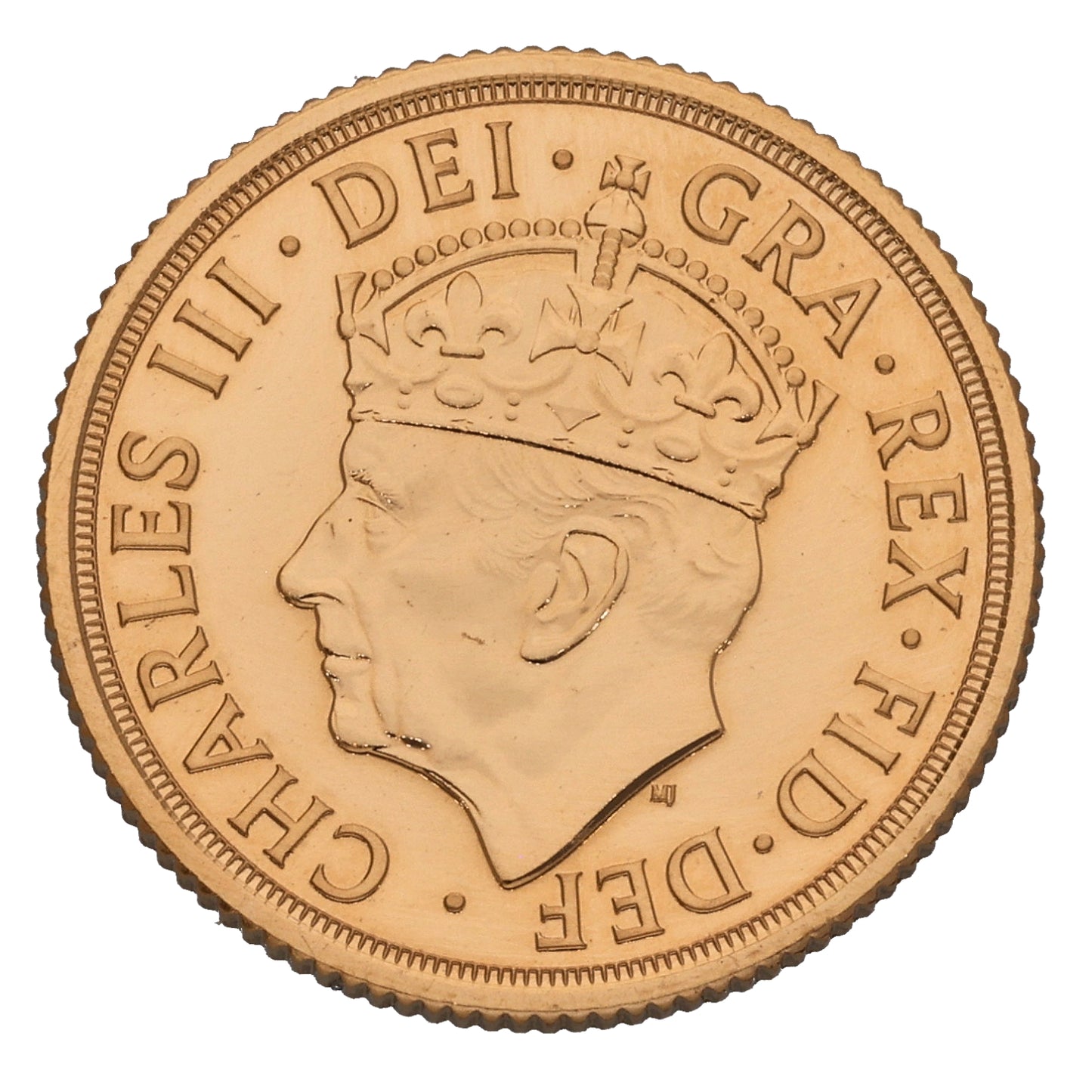 22ct Gold King Charles III Full Sovereign Coin 2023
