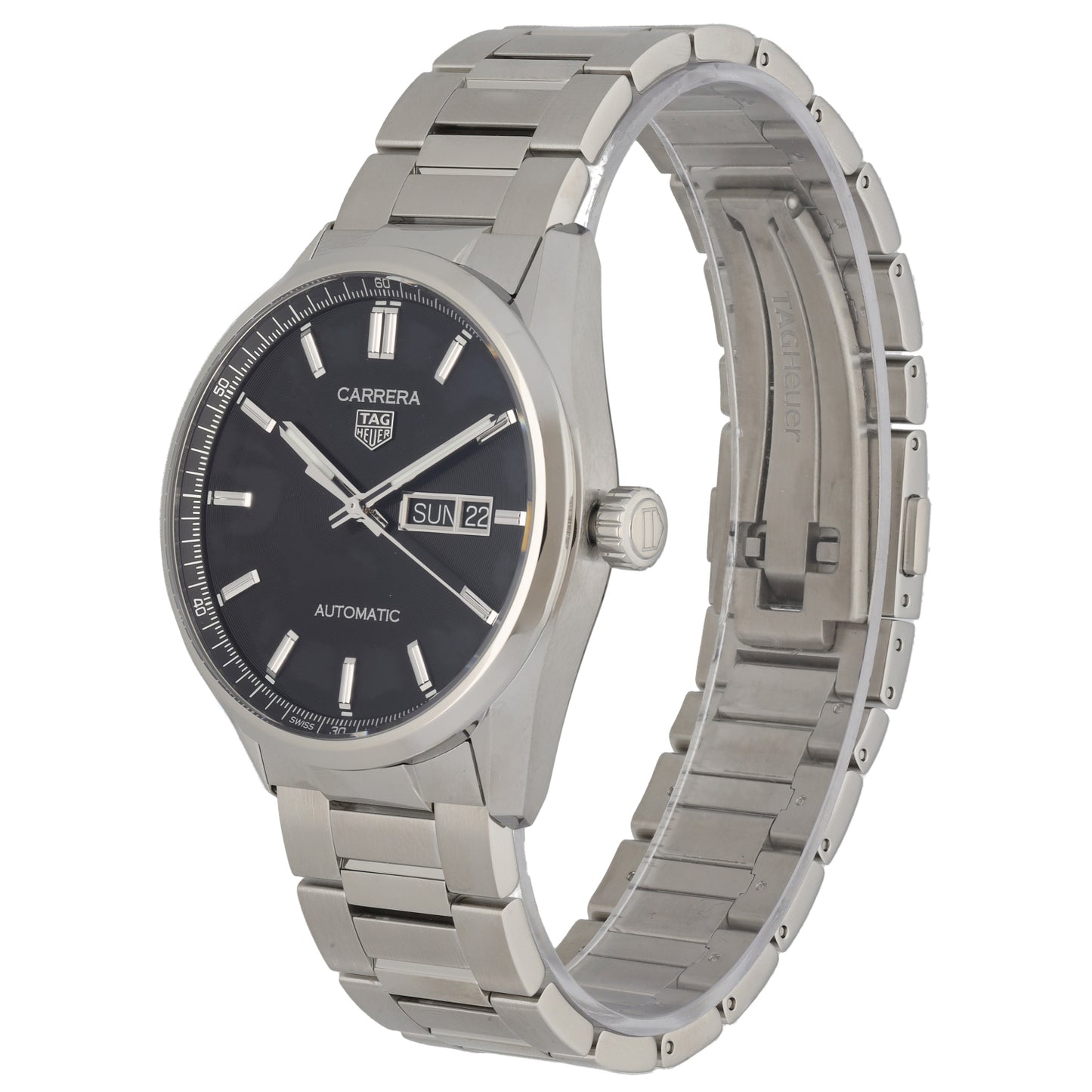 Tag Heuer Carrera WBN2010 41mm Stainless Steel Watch