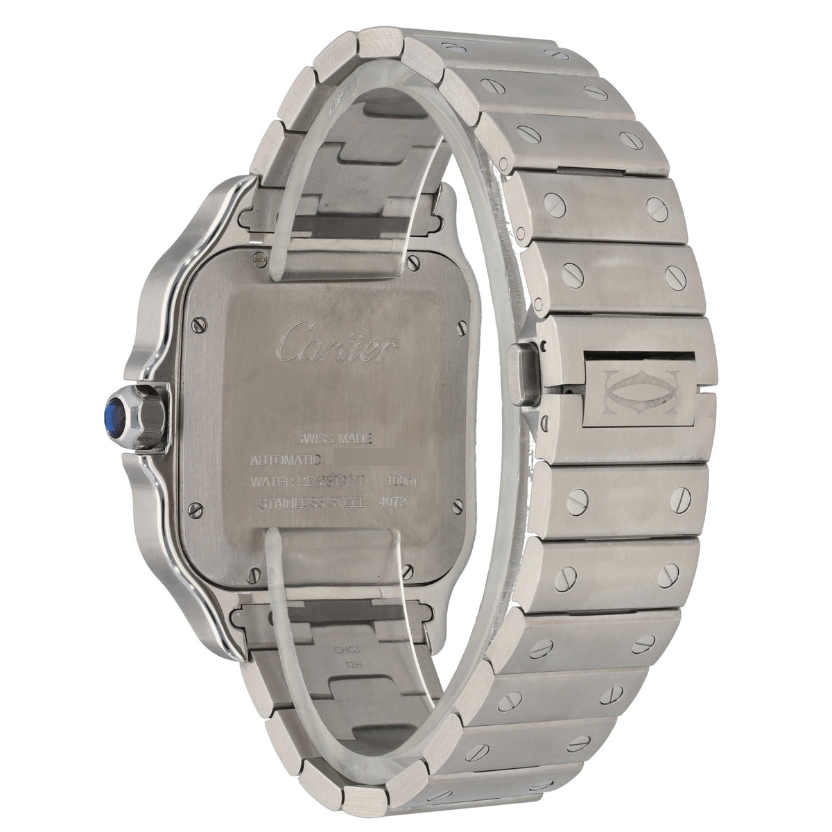 Cartier Santos De Cartier WSSA0030 39.8mm Stainless Steel Watch
