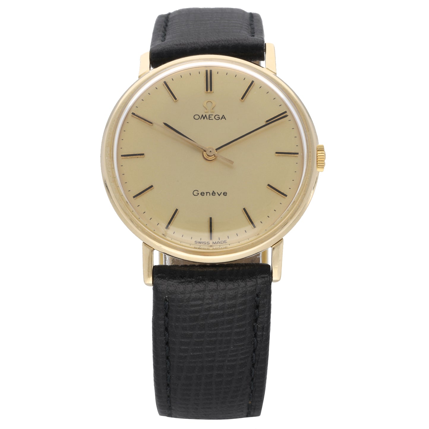 Omega Geneve 131.5016 33.5mm Gold Watch