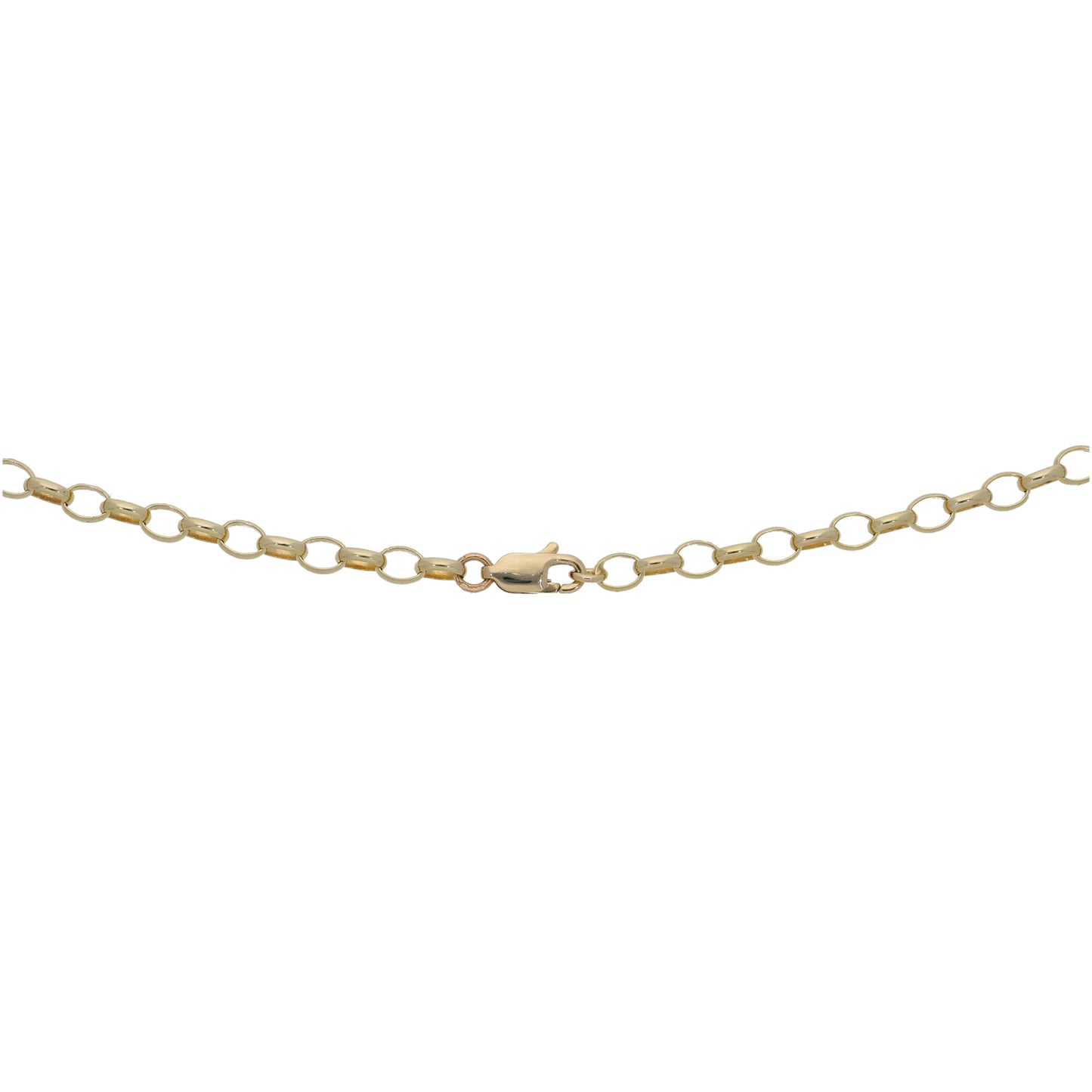 9ct Gold Belcher Chain 20"