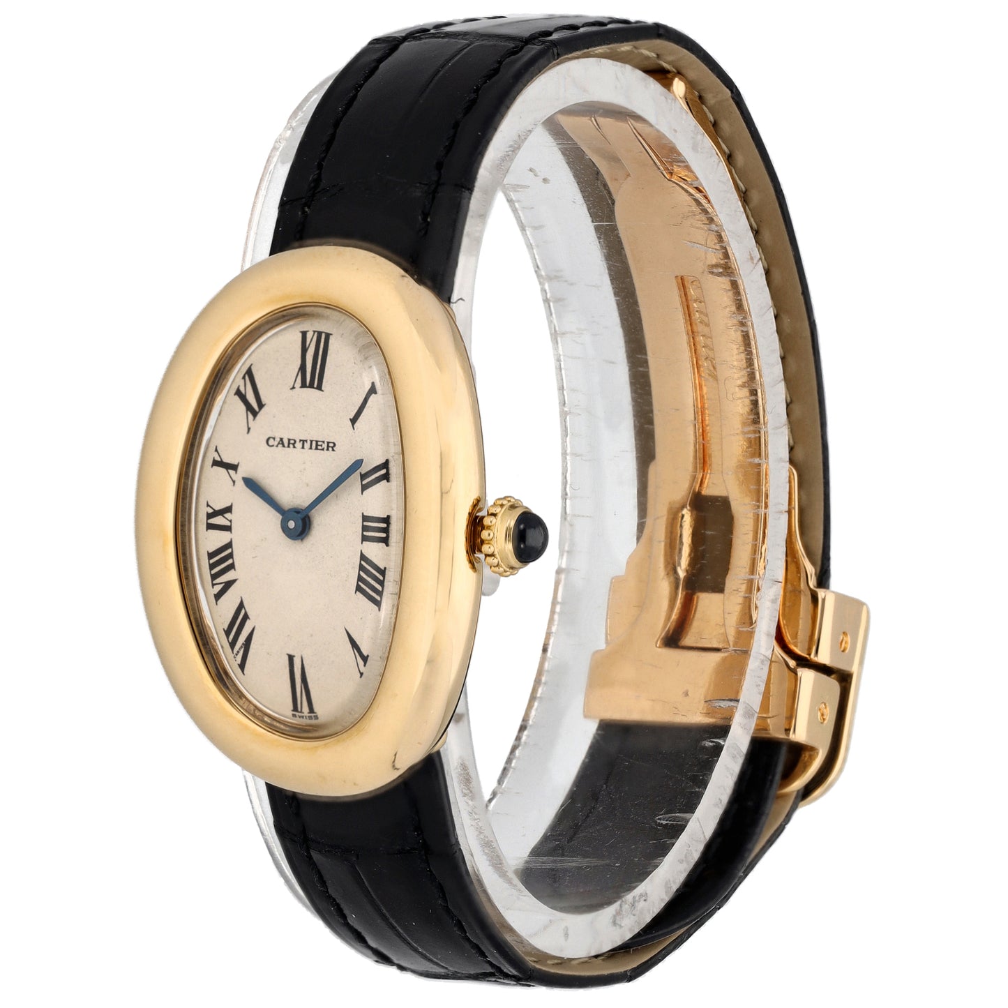 Cartier Baignoire 22mm Gold Watch