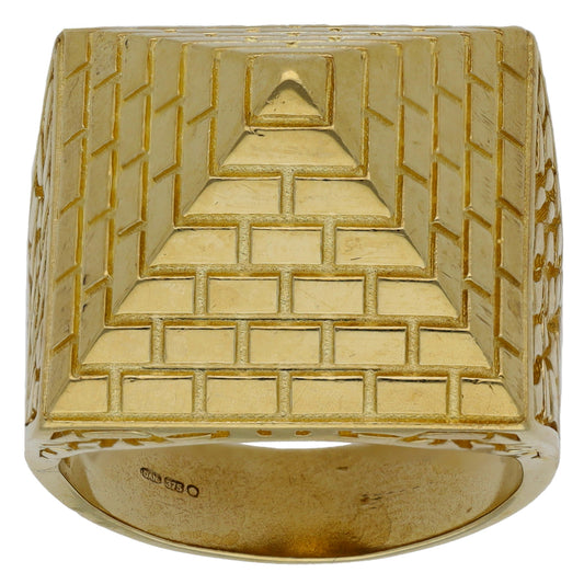 9ct Gold Alternative Ring Size T