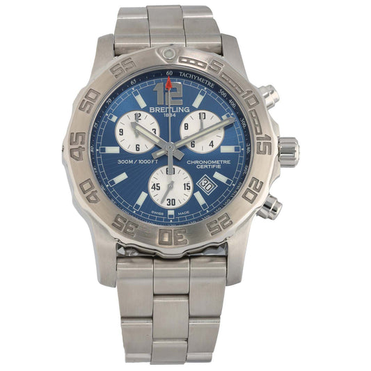 Breitling Colt Chronograph II A73387 44mm Stainless Steel Watch