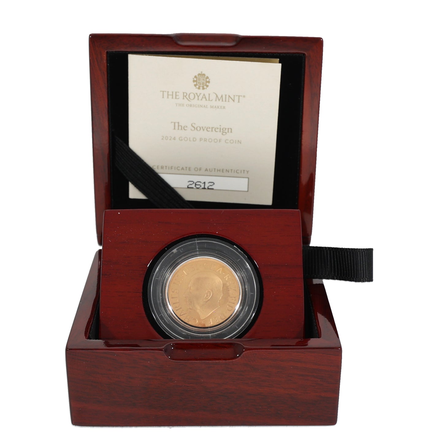 22ct Gold King Charles III Full Sovereign Coin 2024