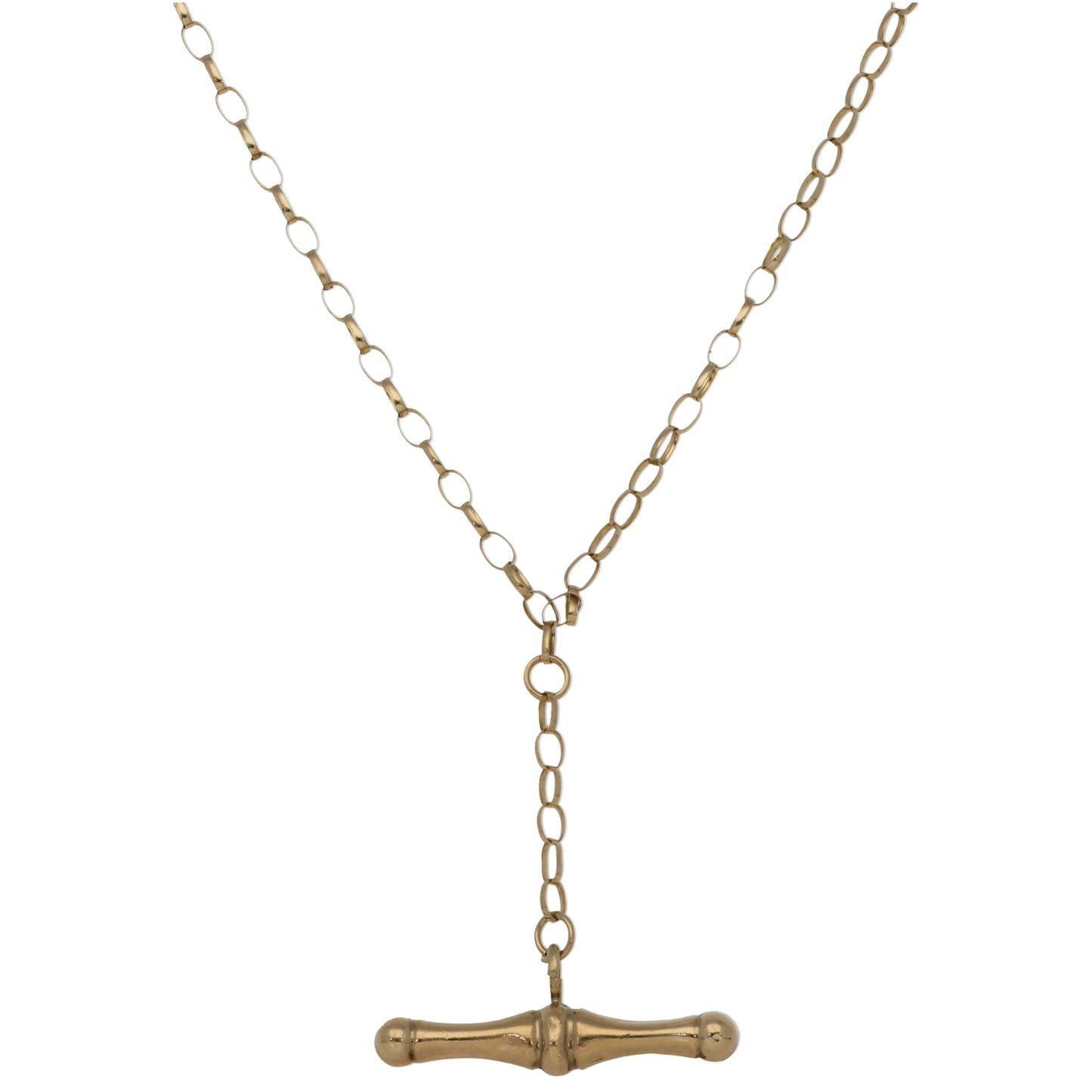 9ct Gold Fob/Watch Chain 24"