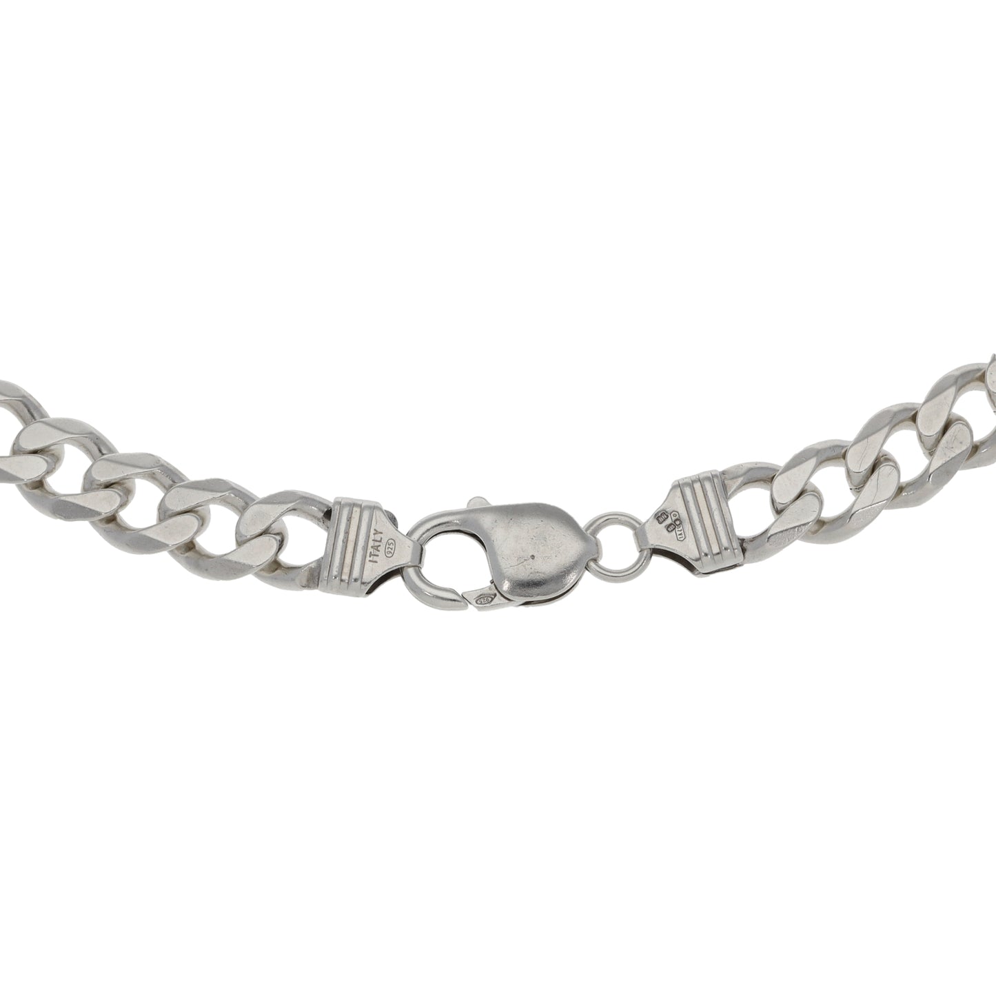 Silver Sterling Curb Chain 20"