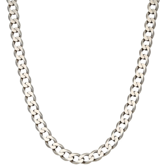 Sterling Silver Curb Chain 22"