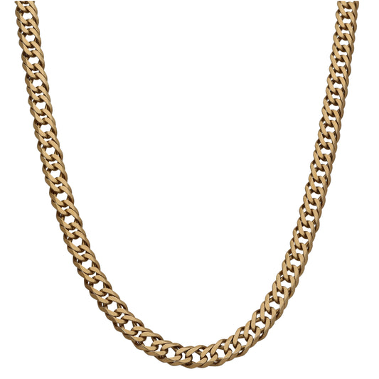 9ct Gold Curb Chain 32"