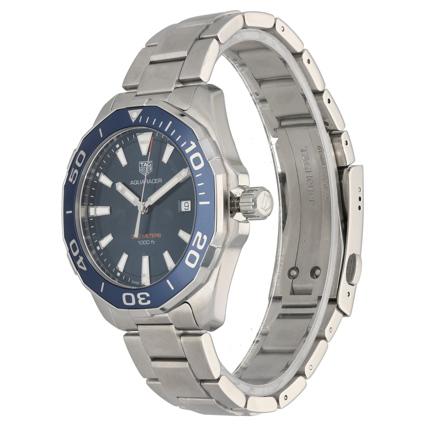 Tag Heuer Aquaracer WAY101C 43mm Stainless Steel Watch