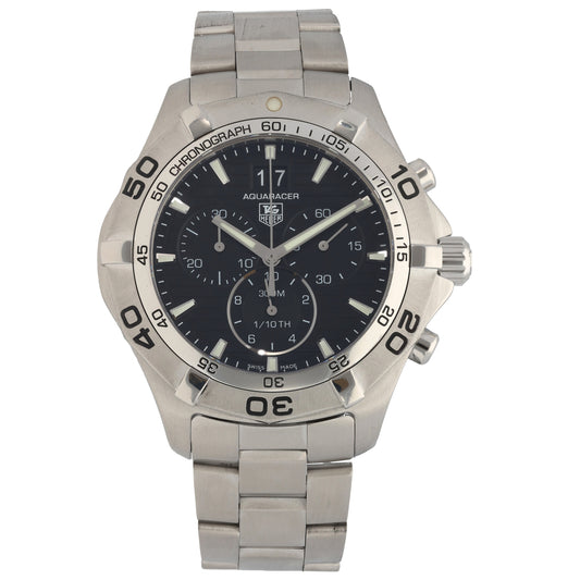 Tag Heuer Aquaracer CAF101E 43mm Stainless Steel Watch
