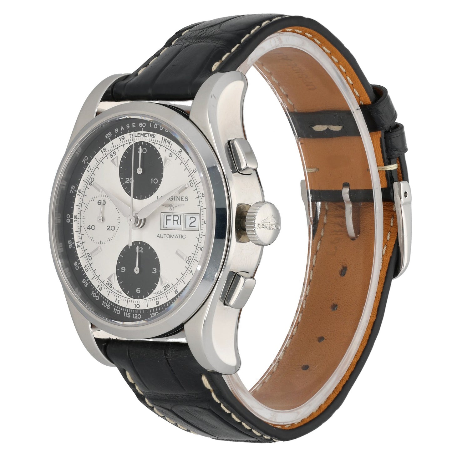 Longines Heritage L2.747.4 40mm Stainless Steel Watch