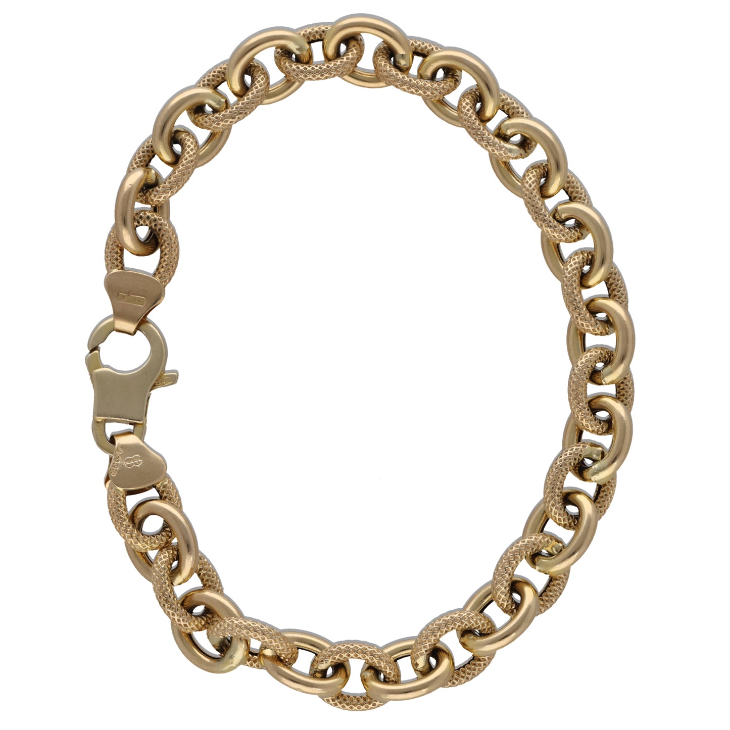 9ct Gold Belcher Bracelet