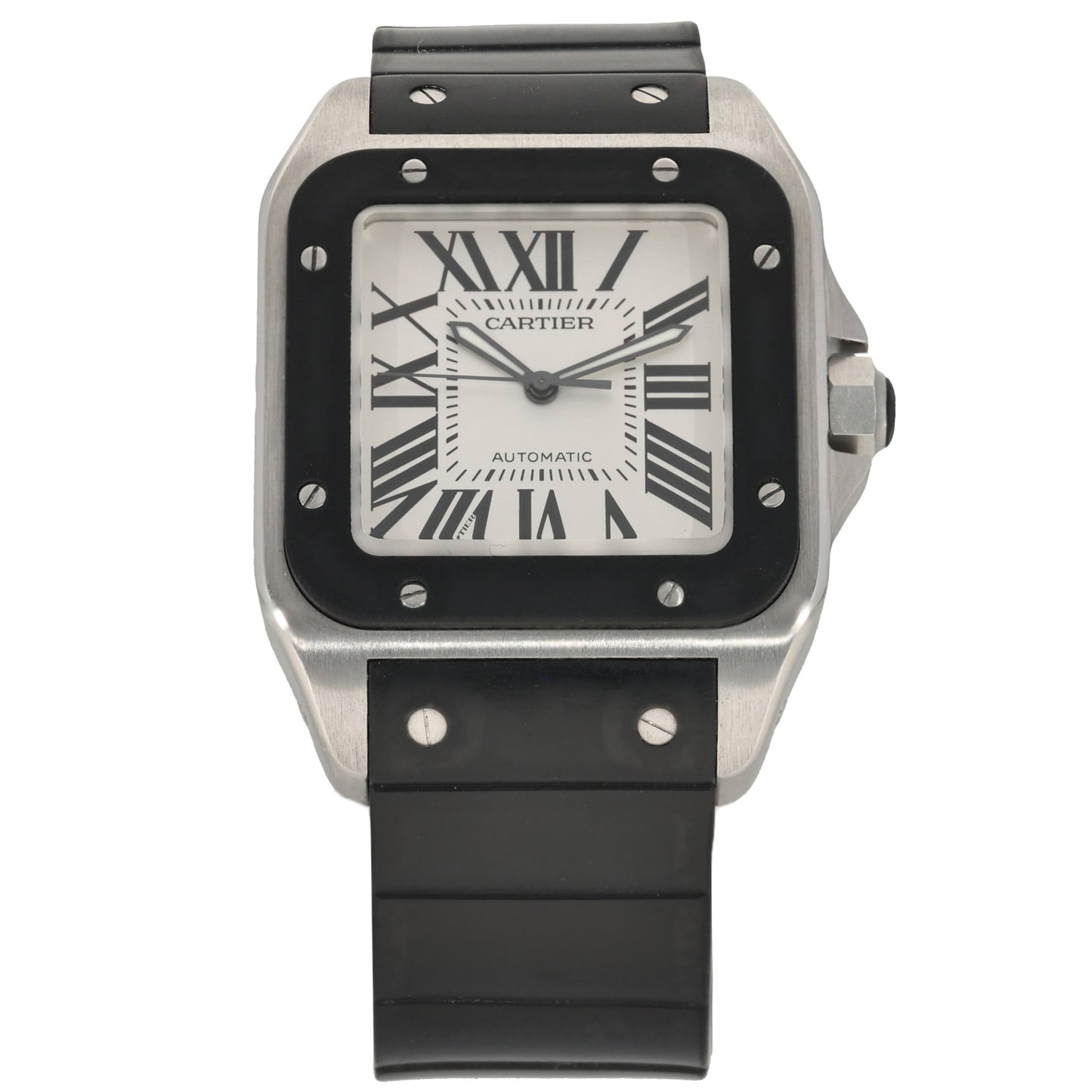 Cartier Santos 2656 39mm Stainless Steel Watch
