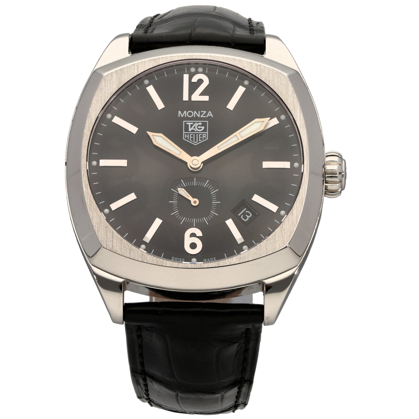 Tag Heuer Classic Monza WR2110 39mm Stainless Steel Watch