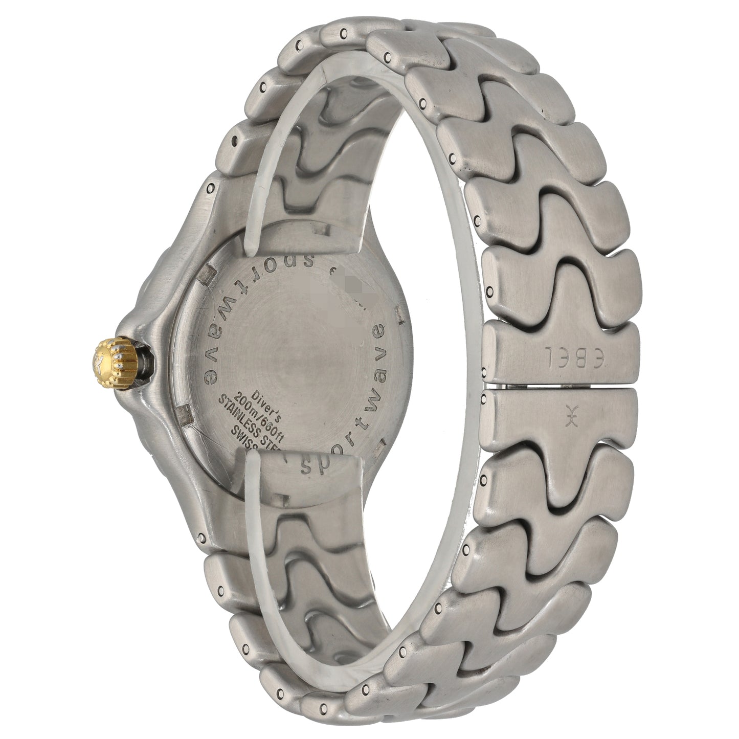 Ebel Sportwave E 6187531 36mm Stainless Steel Watch
