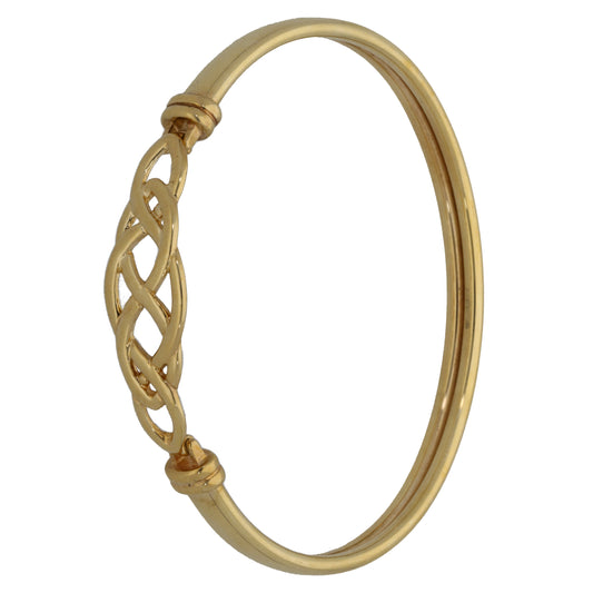 9ct Gold Hinged/Clasp Bangle