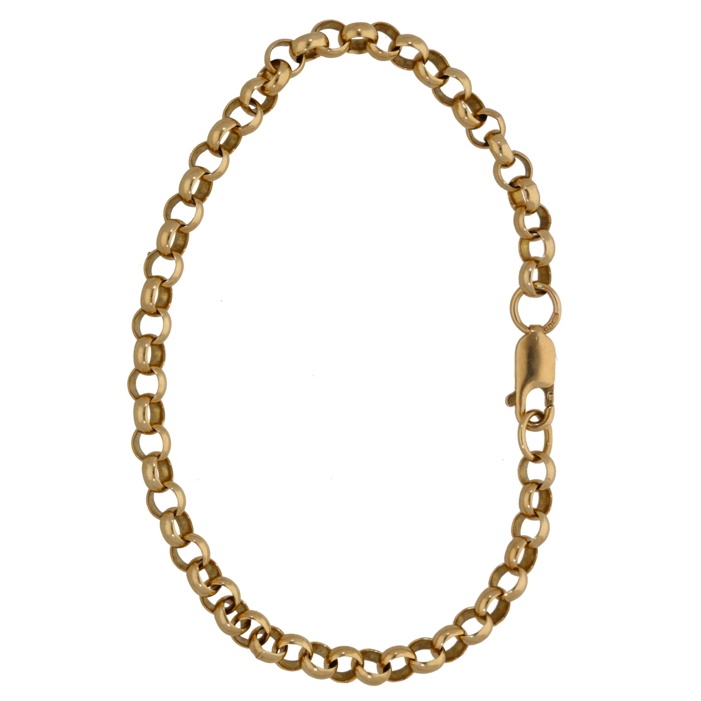 9ct Gold Belcher Bracelet