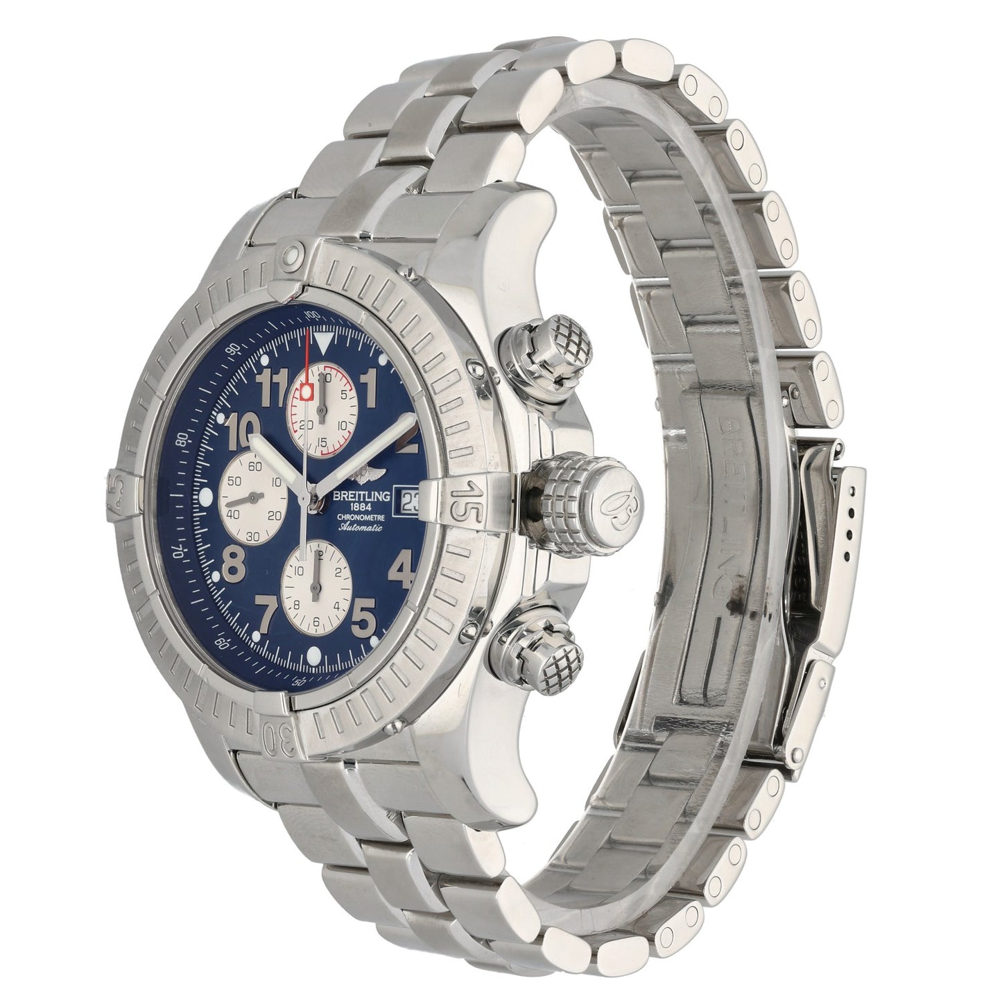 Breitling Super Avenger A13370 48.4mm Stainless Steel Watch