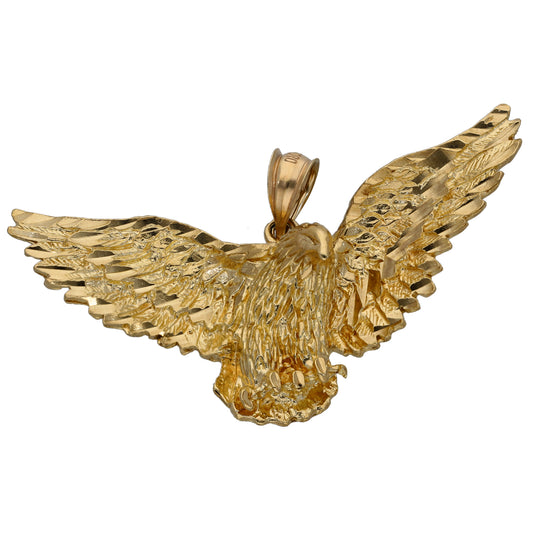 9ct Gold Eagle Pendant