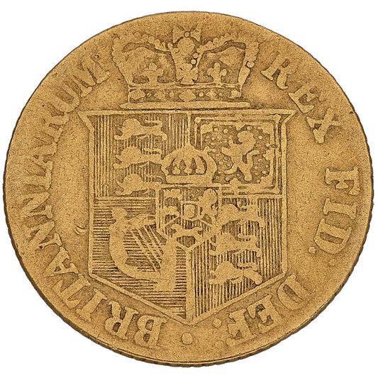 22ct Gold King George III Half Sovereign Coin 1817