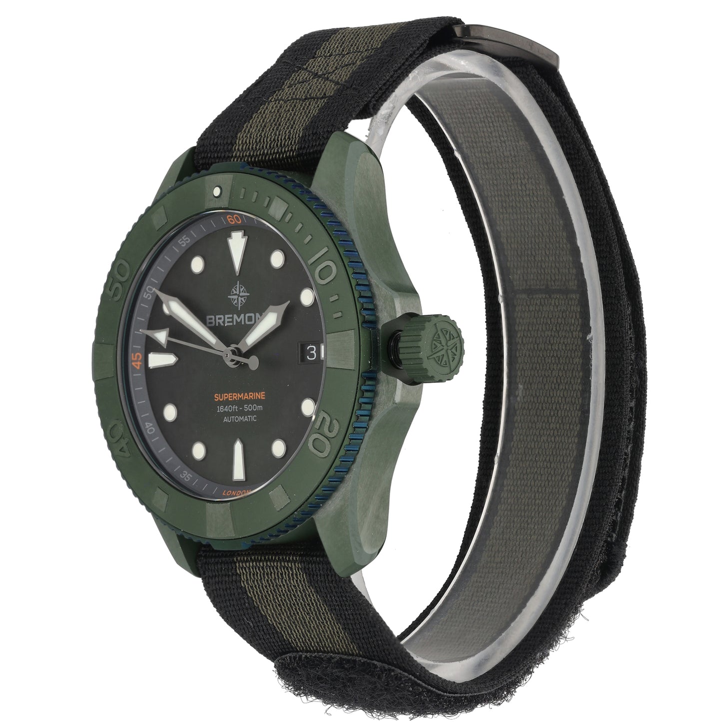 Bremont  Supermarine SM43-DT-GNCER-GN-N-S 43mm Ceramic Watch