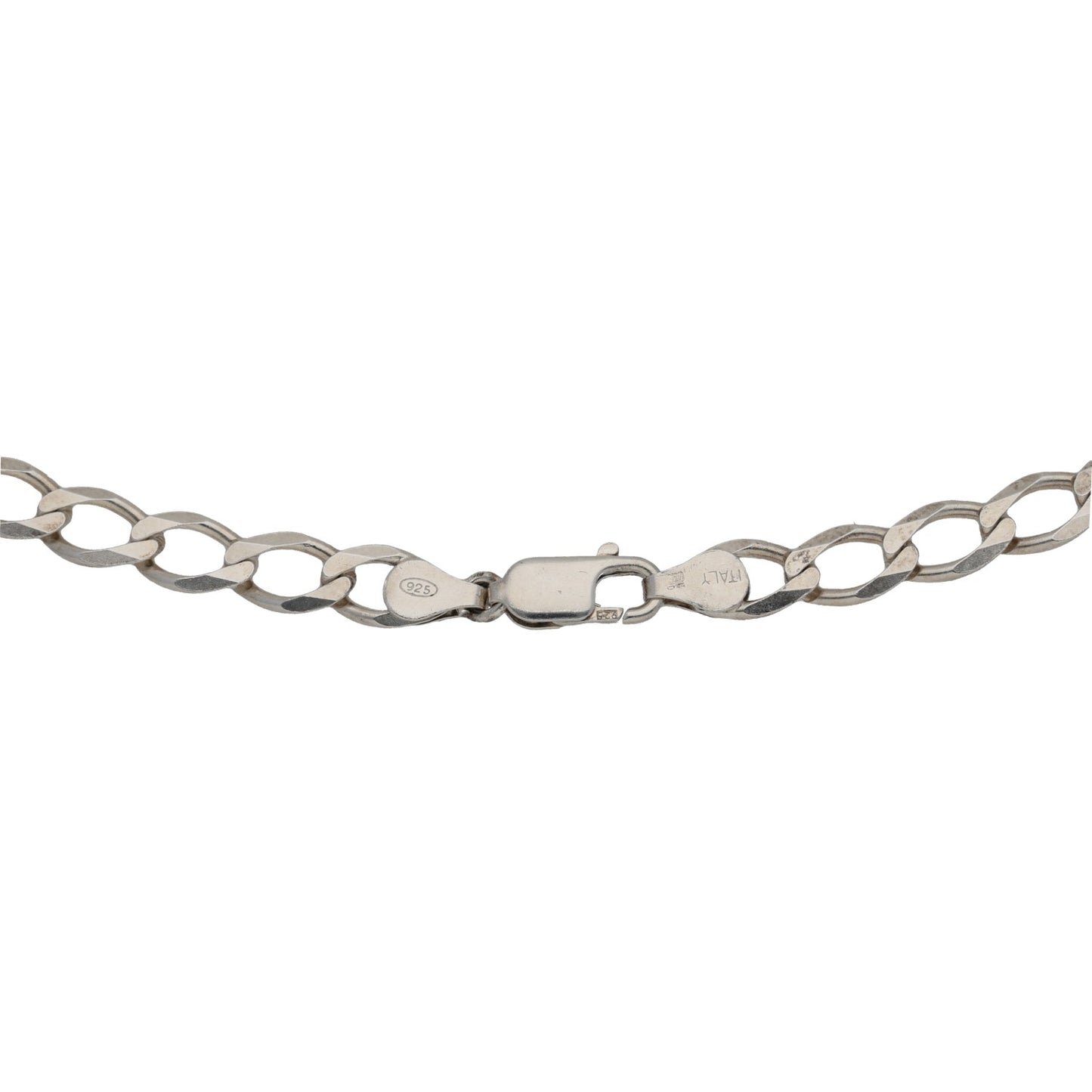 Sterling Silver Curb Chain 24"