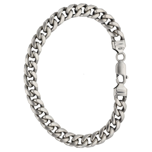 Sterling Silver Curb Bracelet