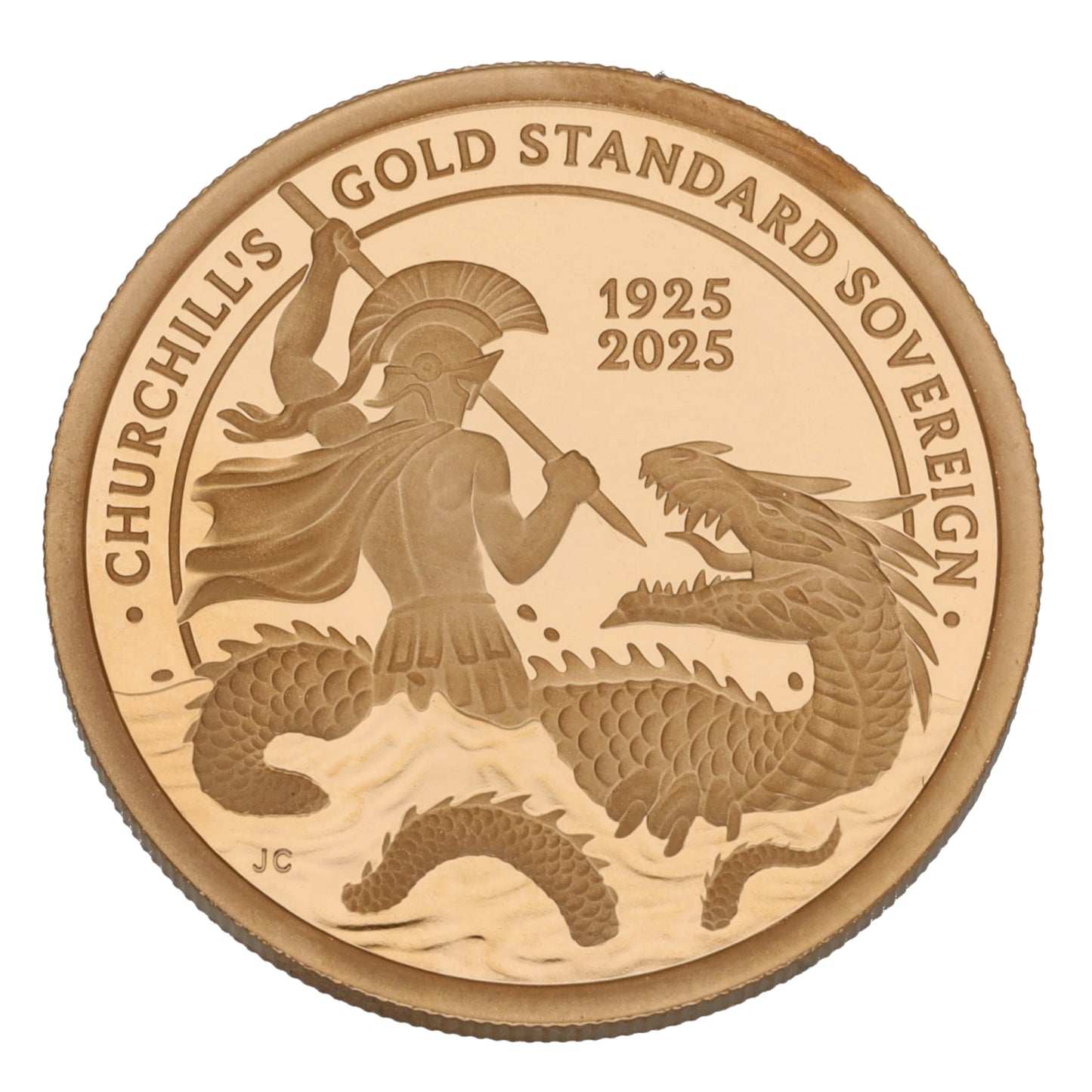 22ct Rose Gold St George Full Sovereign 2025