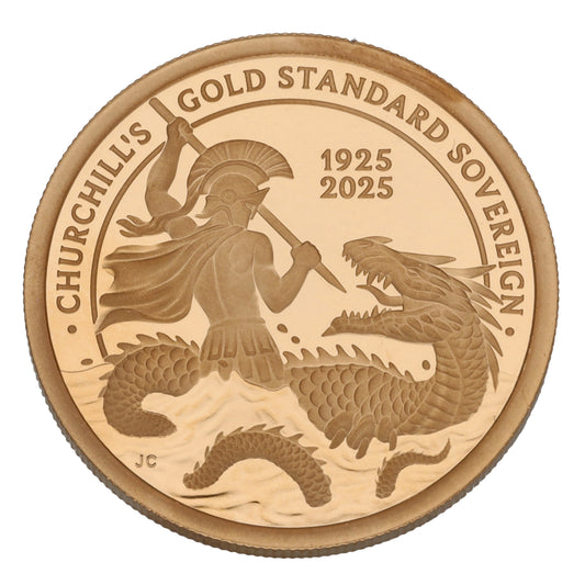 22ct Rose Gold St George Full Sovereign 2025