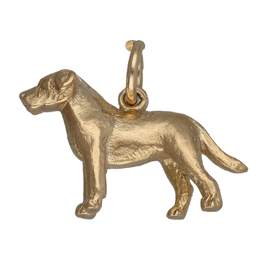 9ct Gold Dog Pendant