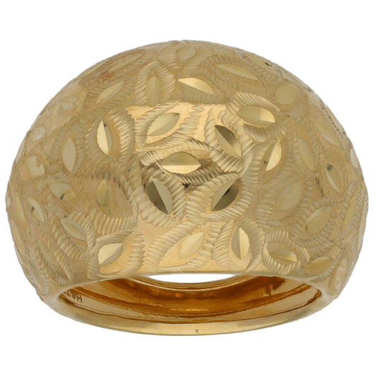 14ct Gold Dress/Cocktail Ring Size O