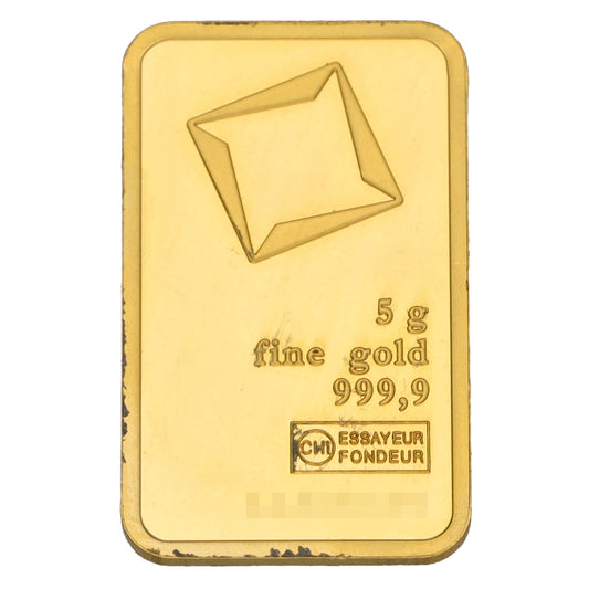 24ct 5g Gold Bar