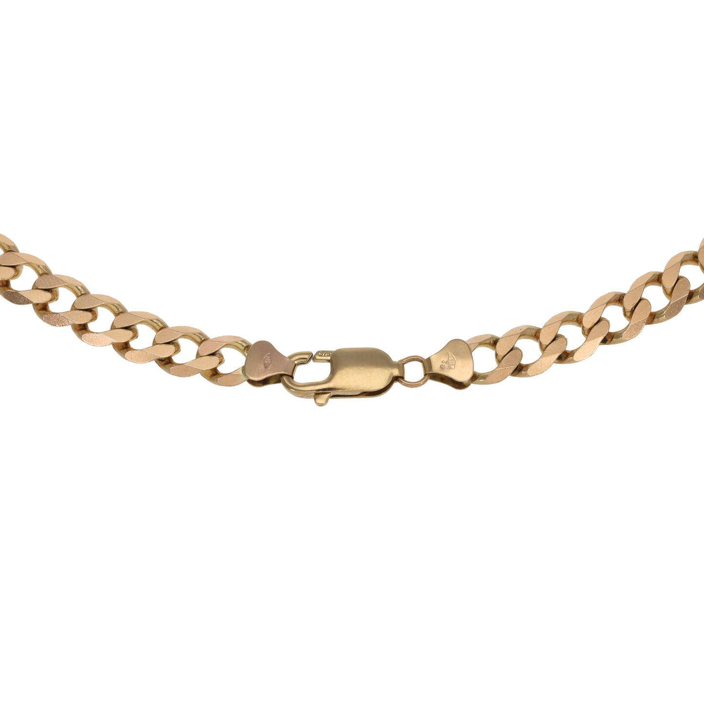 9ct Gold Curb Chain 24"