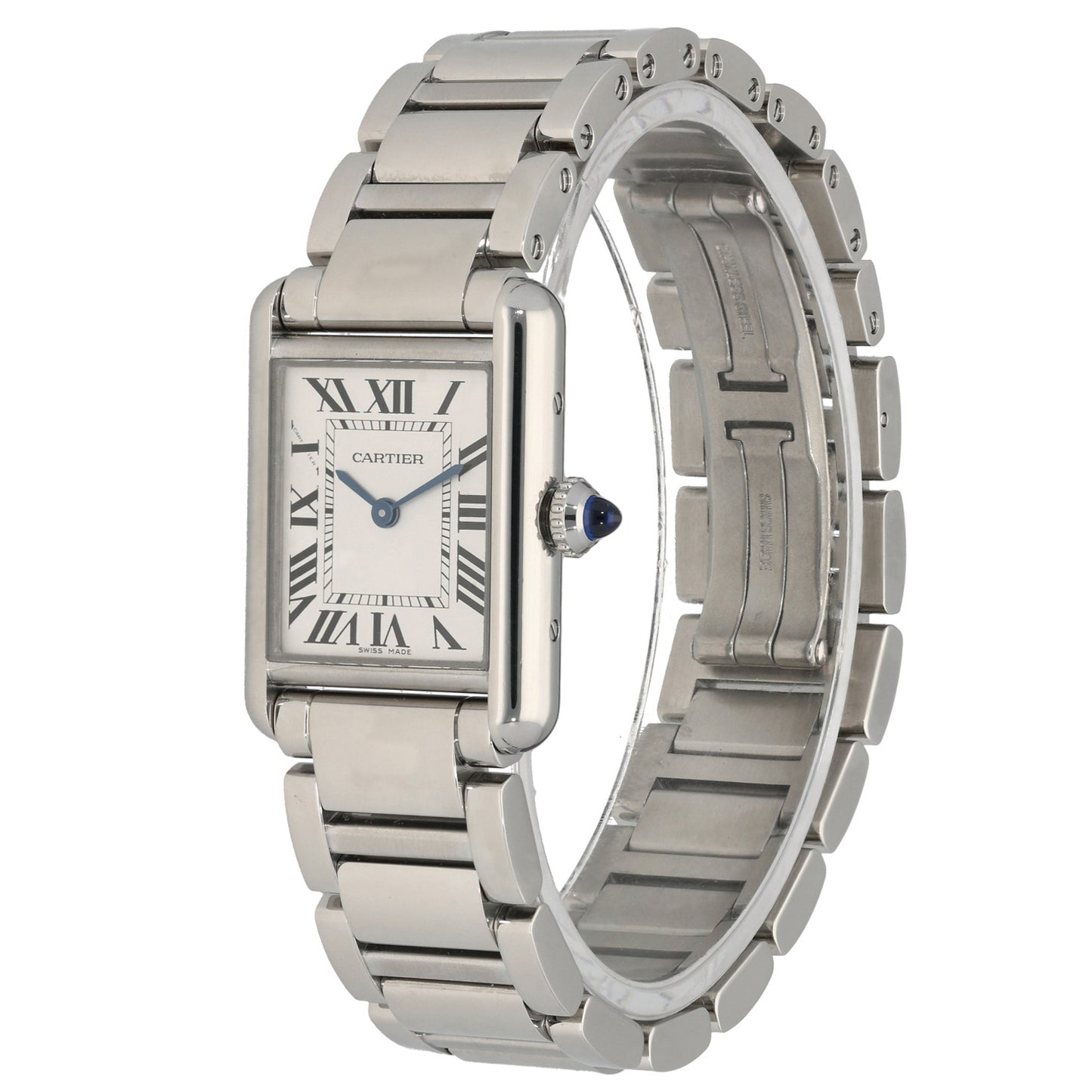 Cartier Tank Francaise WSTA0051 22mm Stainless Steel Watch