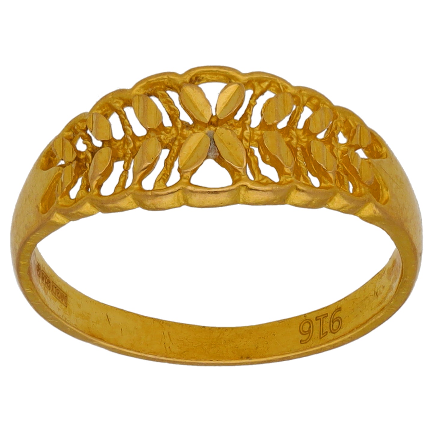 22ct Gold Alternative Ring Size K