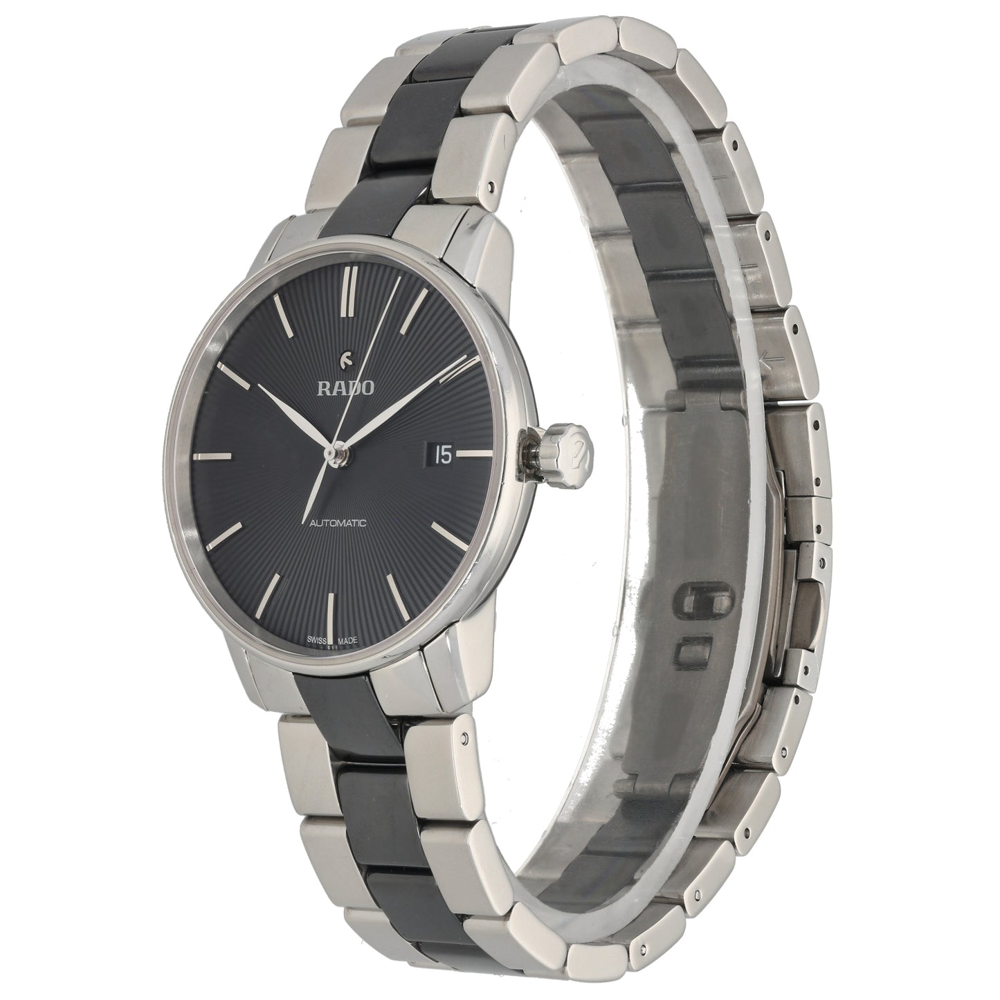 Rado Coupole 763.3860.4 38mm Stainless Steel Watch